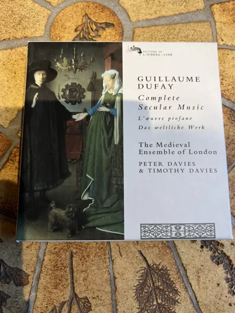 GUILLAUME DUFAY THE Complete Secular Music Works MEDIEVAL