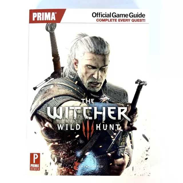 The Witcher III (3): Wild Hunt Prima Official Strategy Guide PC Xbox One PS4