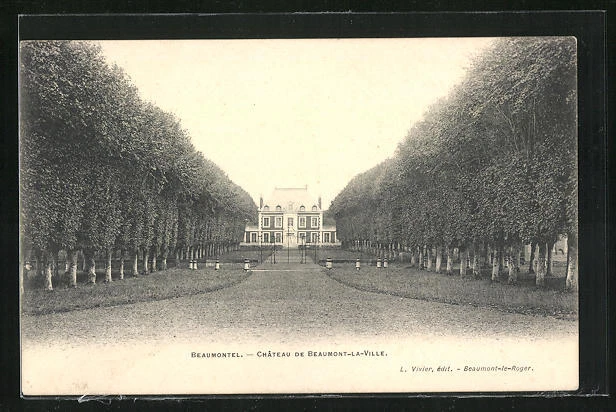 CPA Beaumontel, Château de Beaumont-la-Ville