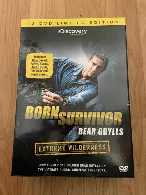 Born Survivor - Bear Grylls Extreme Wilderness (10 x DVD Limited Edition)