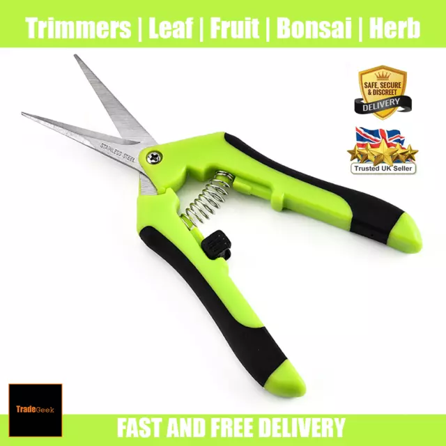 Trimming Leaf Snips | Garden Scissors | Pruning Bud Fruit  Herb | Flower Harvest