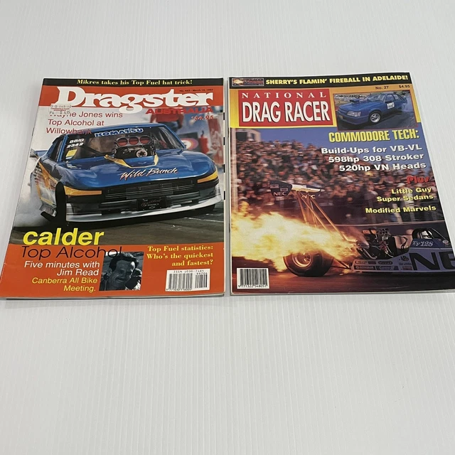 NATIONAL DRAGSTER MAGAZINE MARCH 14, 2003 DEAN CARTER A/NOSTALGIA