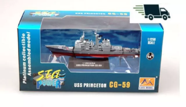 Easy model 1/1250 USS CG-59 Princeton Cruiser #37403📌Listed in USA📌 3