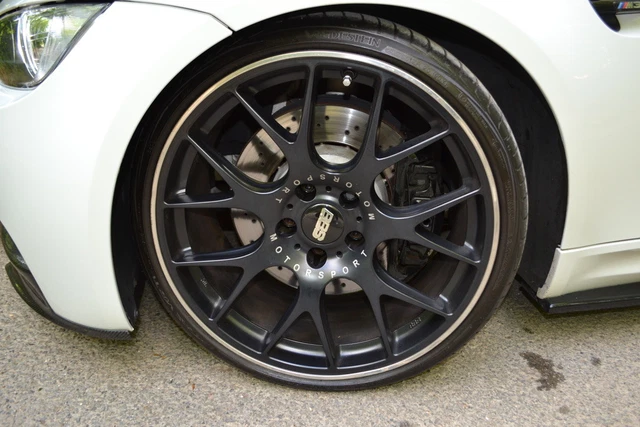 Genuine BBS CH-R 20" Alloy Wheels + Tyres 5x120 to fit BMW E92 F80 M3/E60 M5 etc 2