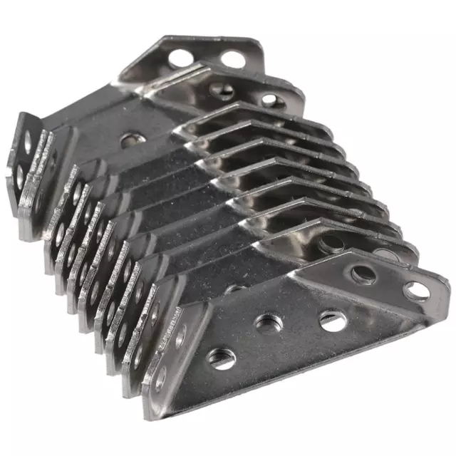 10pcs 70mm/2.75" x 22mm/0.866" Trapeziform Angle Brackets  Furniture