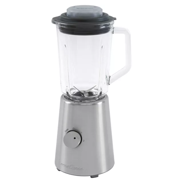 Batidora Americana Vaso 1,0L, 2 Velocidades + Pulso, 6 Cuchillas INOX