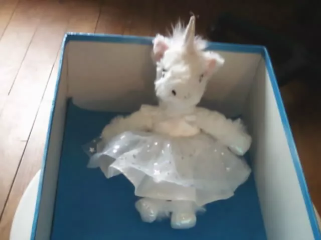 DOUDOU 5446 Peluche Licorne