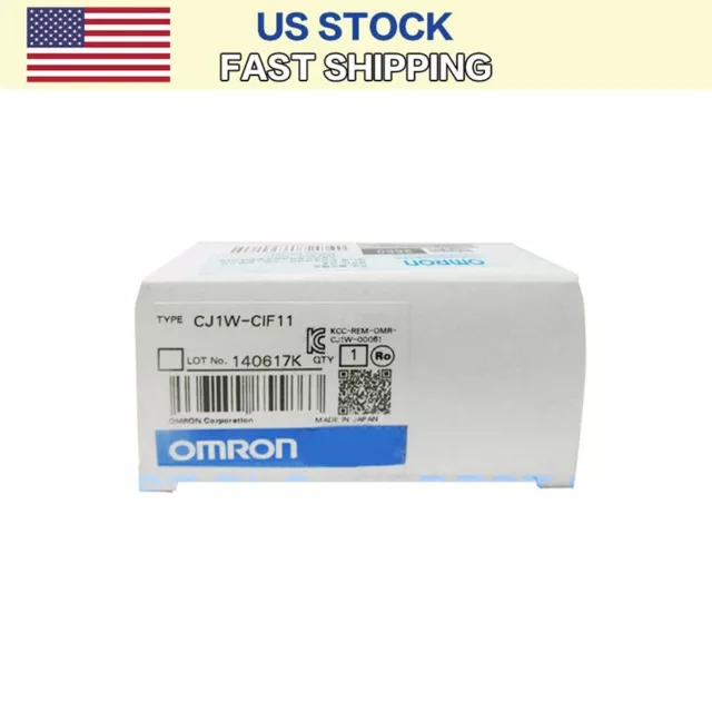 2PCS OMRON Communication Module NEW CJ1W-CIF11 CJ1WCIF11 Brand NEW IN BOX