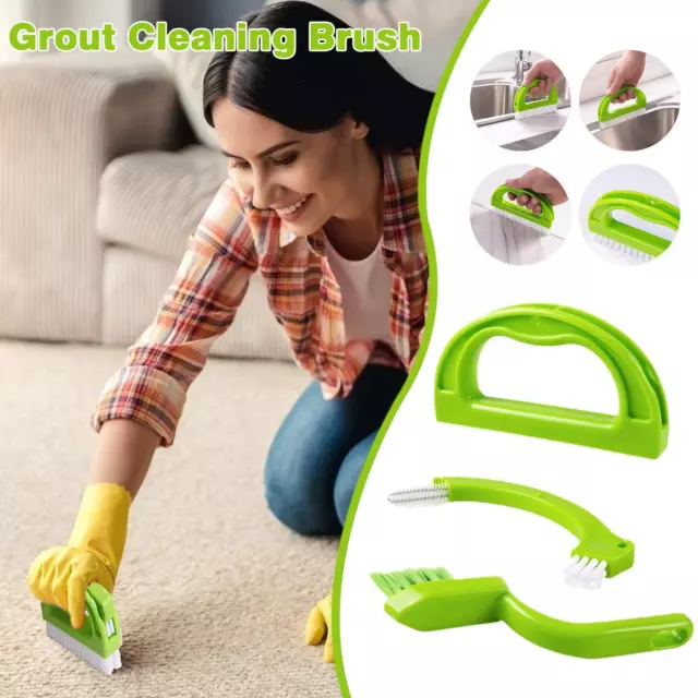 Grout Cleaner Brush for Shower Cleaning, Scrubbing Floor Lines Tile Joints Tool