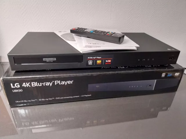 LG UBK90 UHD Blu-ray Player - Schwarz