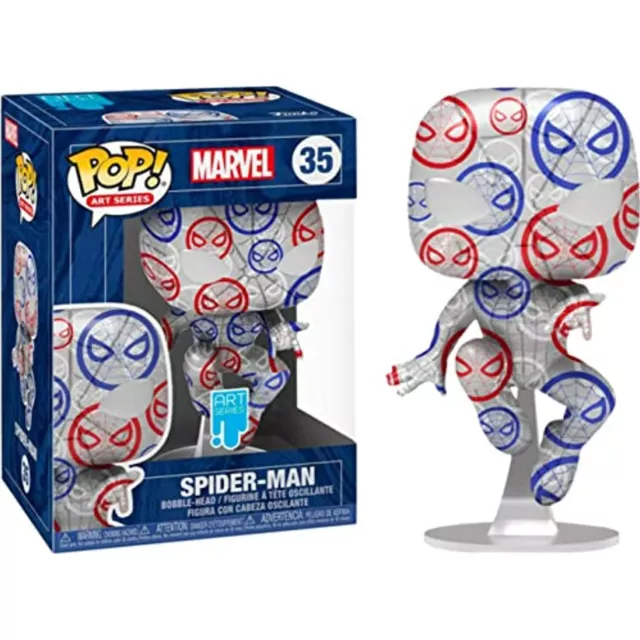 Funko POP! Artist Series: Marvel Patriotic Age - Spider-Man Exclusive