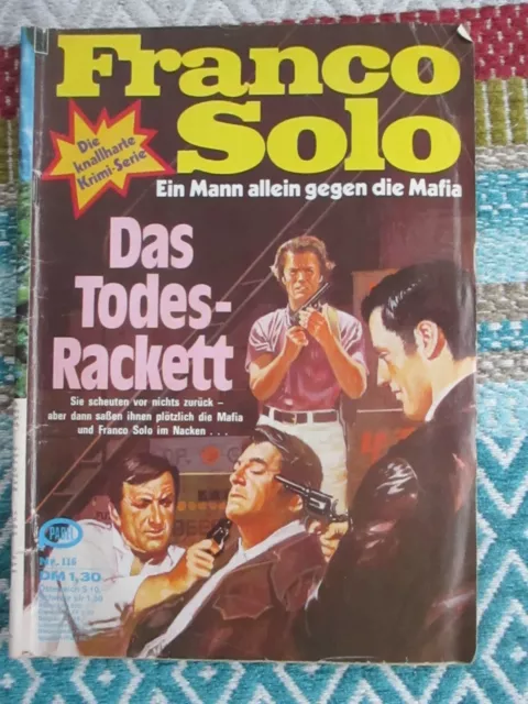 Franco Solo Band 116, Pabel-Verlag, Heftroman