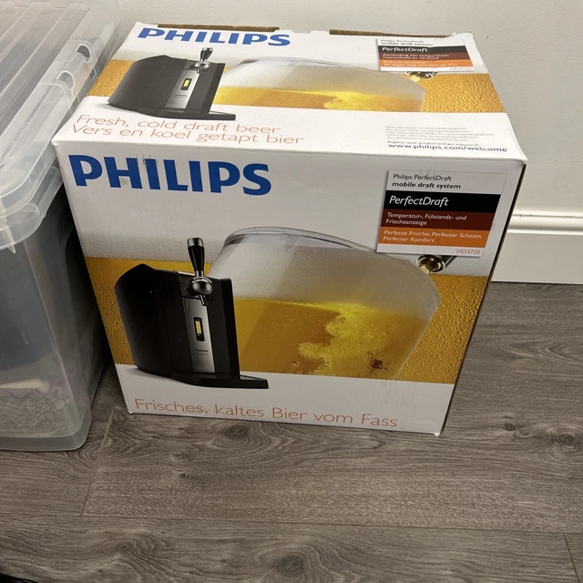 PHILIPS HD3720 PERFECT Draft Beer Dispenser Keg Machine £122.00