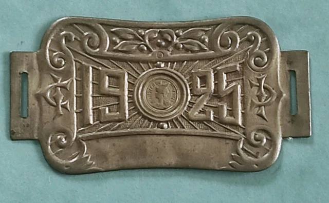 Ancienne Plaque Fiscale De Vélo / Vélocipède - Taxe Impôt 1912 (lot De 2 ?)