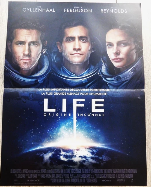 LIFE AFFICHE ORIGINALE 40x60cm Poster 15 23 2017 Jake Gyllenhaal Ryan Reynolds EUR 15 00 PicClick FR