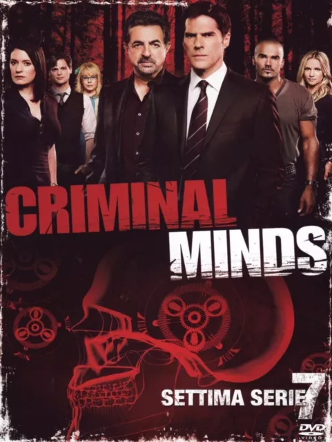 COFANETTO DVD - CRIMINAL MINDS STAGIONE 7 SERIE TV (5 DVD) Nuovo