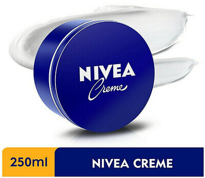NIVEA Moisturizing Cream  Skin Hand Creme 10PCS x 250GM Metal Tin German