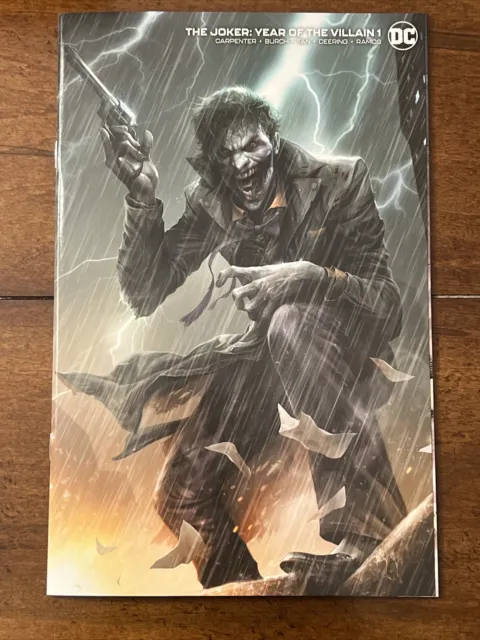 The Joker #1 Year of The Villain Francesco Mattina RE Minimal Trade DC Comics