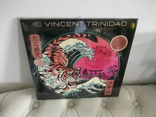 VINCENT TRINIDAD - Calendrier 2022 100% neuf Official Calendar - Japanese Retro