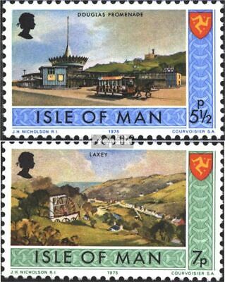 gb - Île de man 58-59 (complète.Edition.) neuf avec gomme originale 1975 timbres