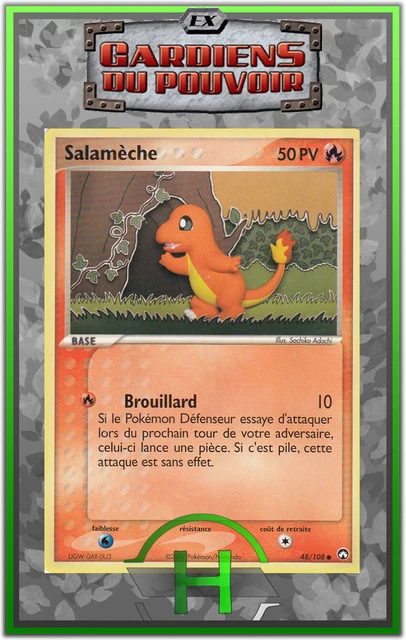 Salamèche - EX:Guardians of Power - 48/108 - French Pokemon Card