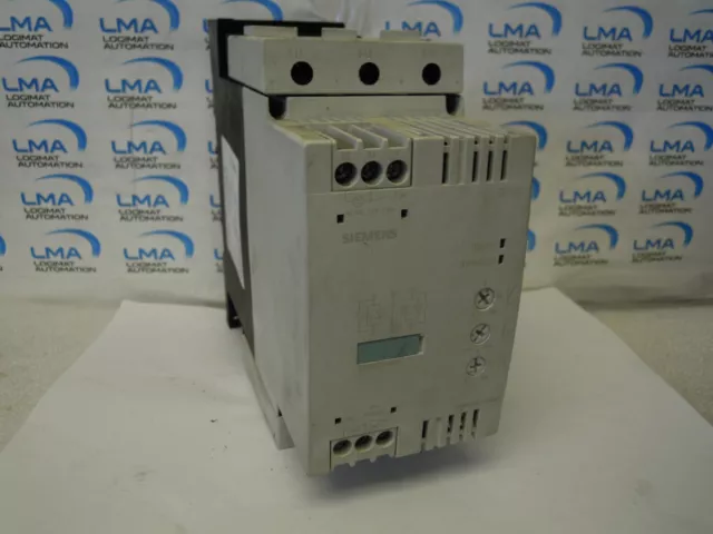 SIEMENS SIRIUS 3RW3046-1AB04 SOFTSTARTER 100A 3PH 60HP 400V 45kW AC/DC 24V