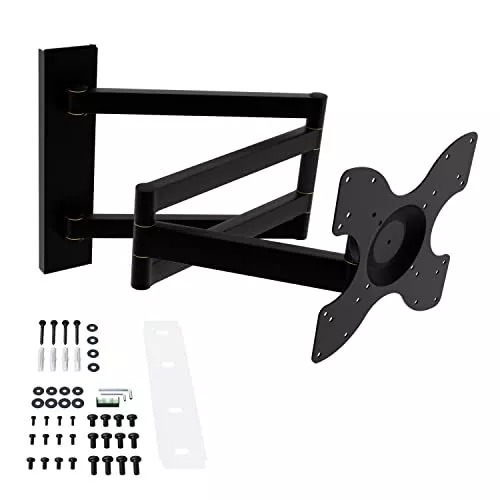 DQ Rotate XL 98,5 cm Support TV Mural, Long Bras pivotant Distance au Mur jusqu'