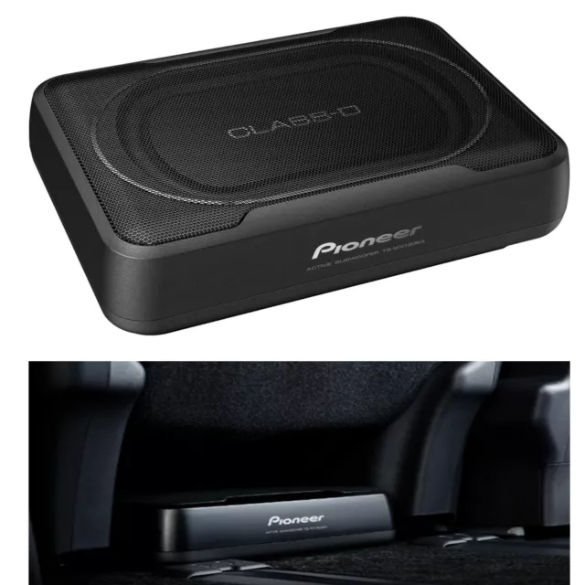 Pioneer TS-WX130EA 160 Watt Active Under Seat Space Saving Subwoofer Active