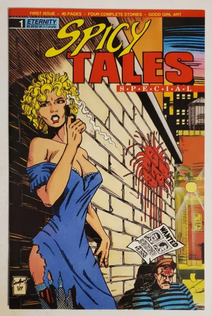 Spicy Tales Special #1 (1989, Eternity) VF Golden Age GGA Reprints B&W