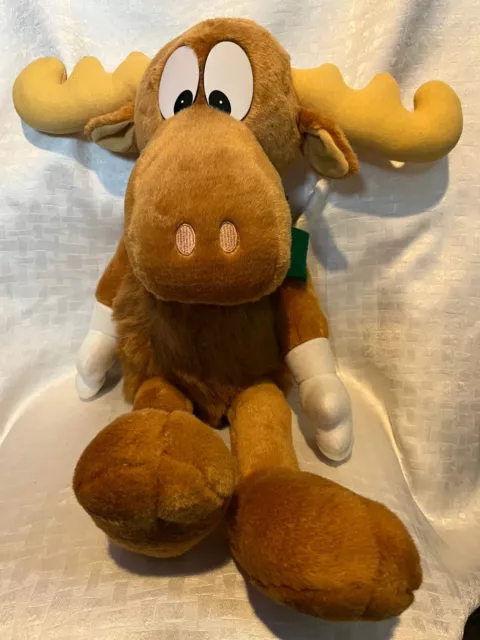 Rocky & Bullwinkle 1996 Universal 26" Plush Soft Toy Stuffed Animal