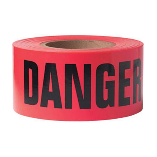 Presco Day/Night Caution Tape Red