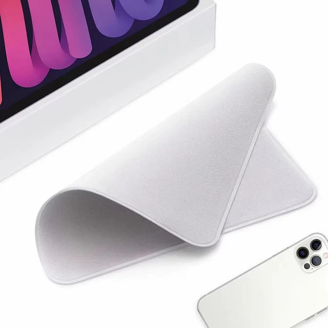 Microfiber Screen Polishing Cloth, 16 Cm X 16 Cm, Suitable For Mobile Phones,