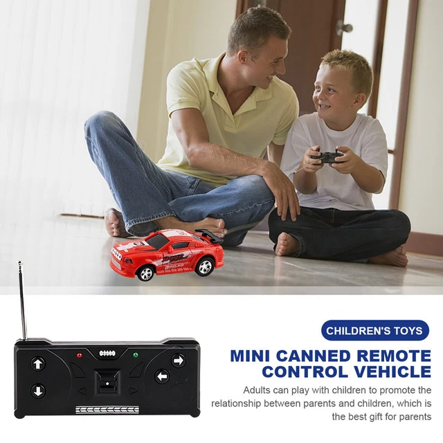 COKE CAN MINI Cans RC Car with Roadblocks RC Car Micro Racing Car