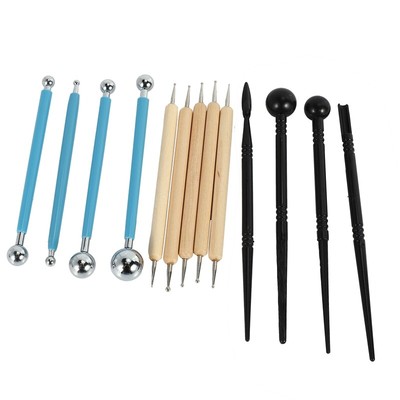 SUPVOX 10Pcs Ceramiche Clay Ceramics Sharp Molding Utensili da taglio in acciaio inox Kit di attrezzi per raschietto 