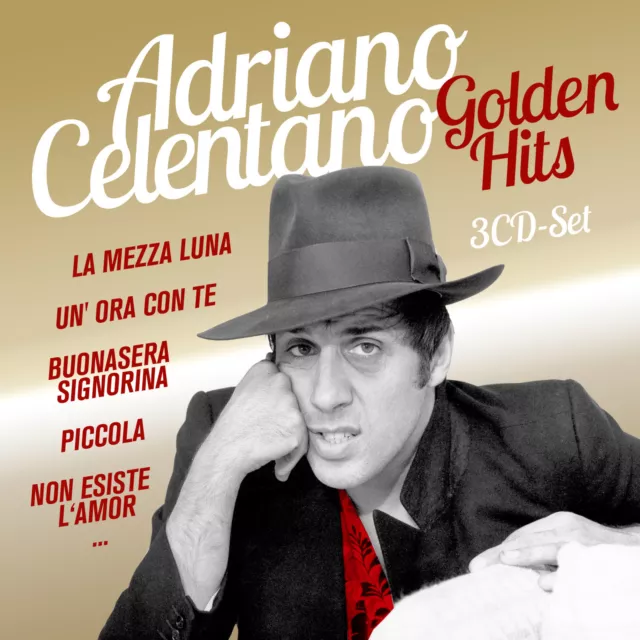 CD Adriano Celentano Golden Hits 3CDs