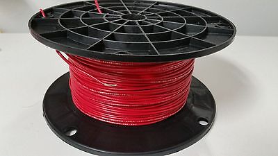 25 FT UL1007 20 AWG RED Hook Up Lead Primary Wire TINNED Stranded 300V