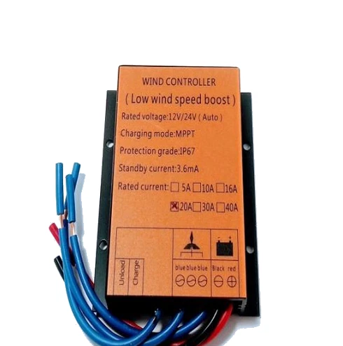 Controller MPPT Per Turbina Eolica 800W - Regolatore Di Carica 12V/24V/48V Con LED - Foto 4