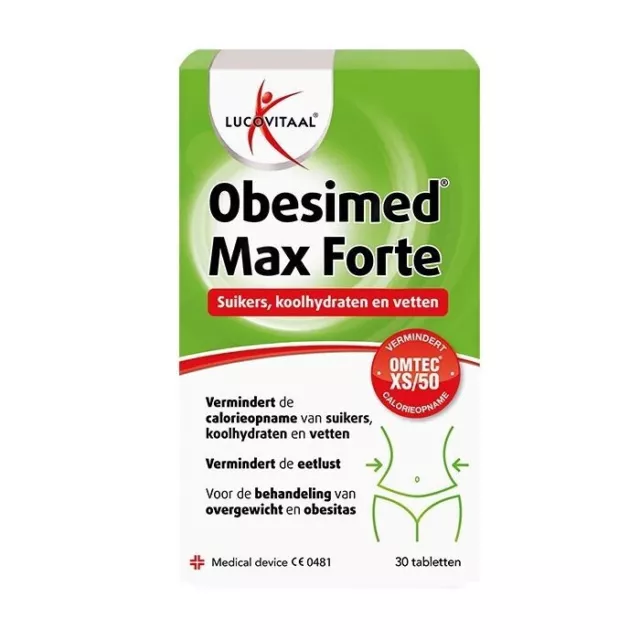 Obesimed Max Forte 30 Tablets, weight loss Capsules, slimming pills.