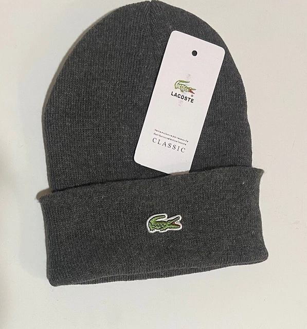 Bonnet lacoste gris foncé 2025