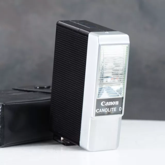 ^ Canon Canolite D Flash for Canonet QL G17 III + Case [Works]