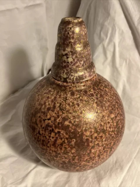 Pierre  RANAL Vase Art Deco rar  2teilig Amphore Phiole? Keramik Sammler ca.23cm
