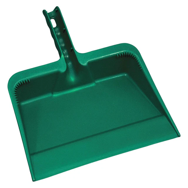TOUGH GUY 48LZ17 Handheld Dust Pan,Green