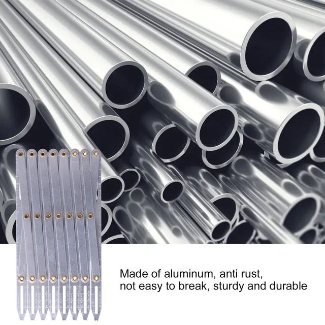 Medidor de costura de aluminio longitud de costura expandible medidor de costura metal GRO