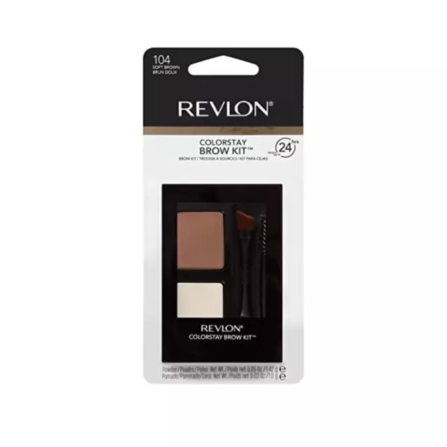Revlon Colorstay Brow Kit 2.42g 104 Soft Brown