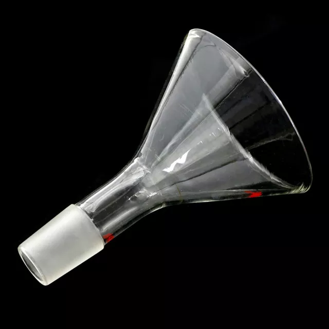 90mm,24/40,Glass Funnel 100ml Chemistry Laboratory Glassware NIUS-=m