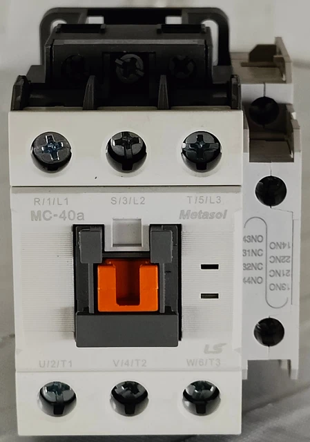 LS METASOL MC-40A MC Magnetic Contactor 3P 40A 220V £32.42 - PicClick UK