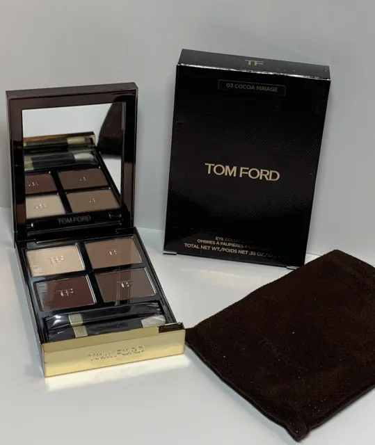Tom Ford Eye Color Quad 03 Cocoa Mirage *DISCONTINUED* New in Box NIB Eyeshadow