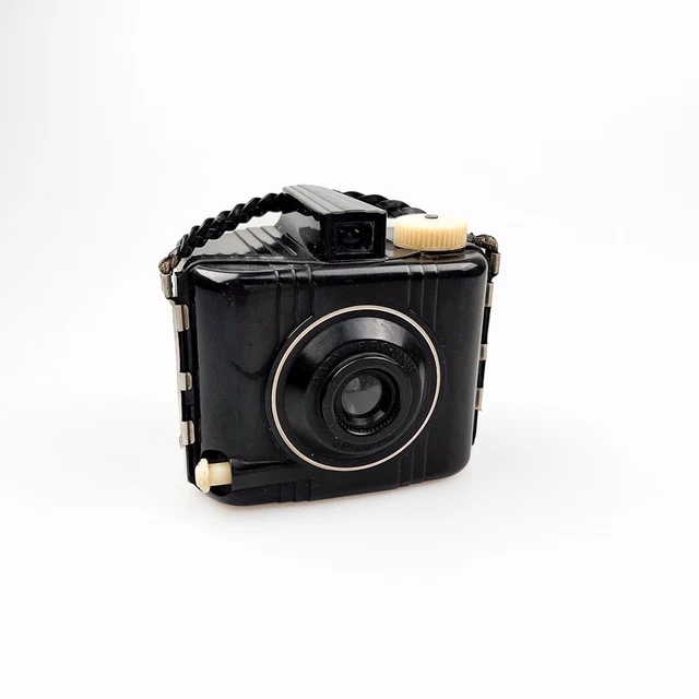 Appareil Photo Vintage KODAK Brownie Flash Avec Sacoche Cuir - Occasion