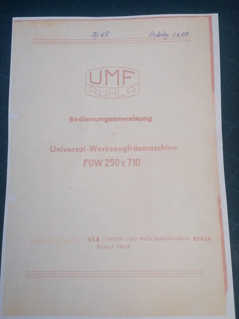 WMW Fräsmaschinen für die Metallbearbeitung online kaufen