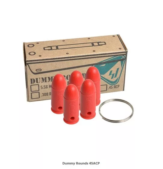 Hollow Point 45ACP Dummy Rounds Brass - Free Shipping –